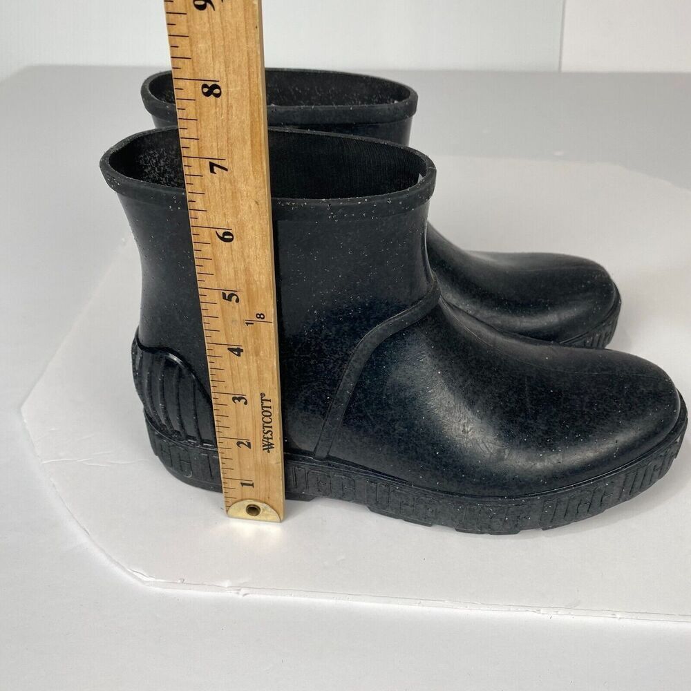 UGG Womens Drizlita Rain Boots 1136476K BLACK Size EURO 38 USA 6 Winter Snow - Picture 5 of 14